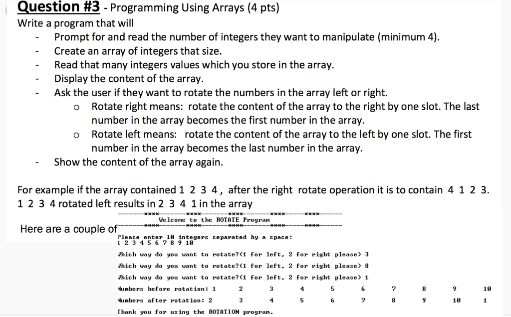 Solved Question #3. Write a program that will Programming | Chegg.com