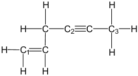 Solved What is the molecular geometry around carbon atom C1, | Chegg.com