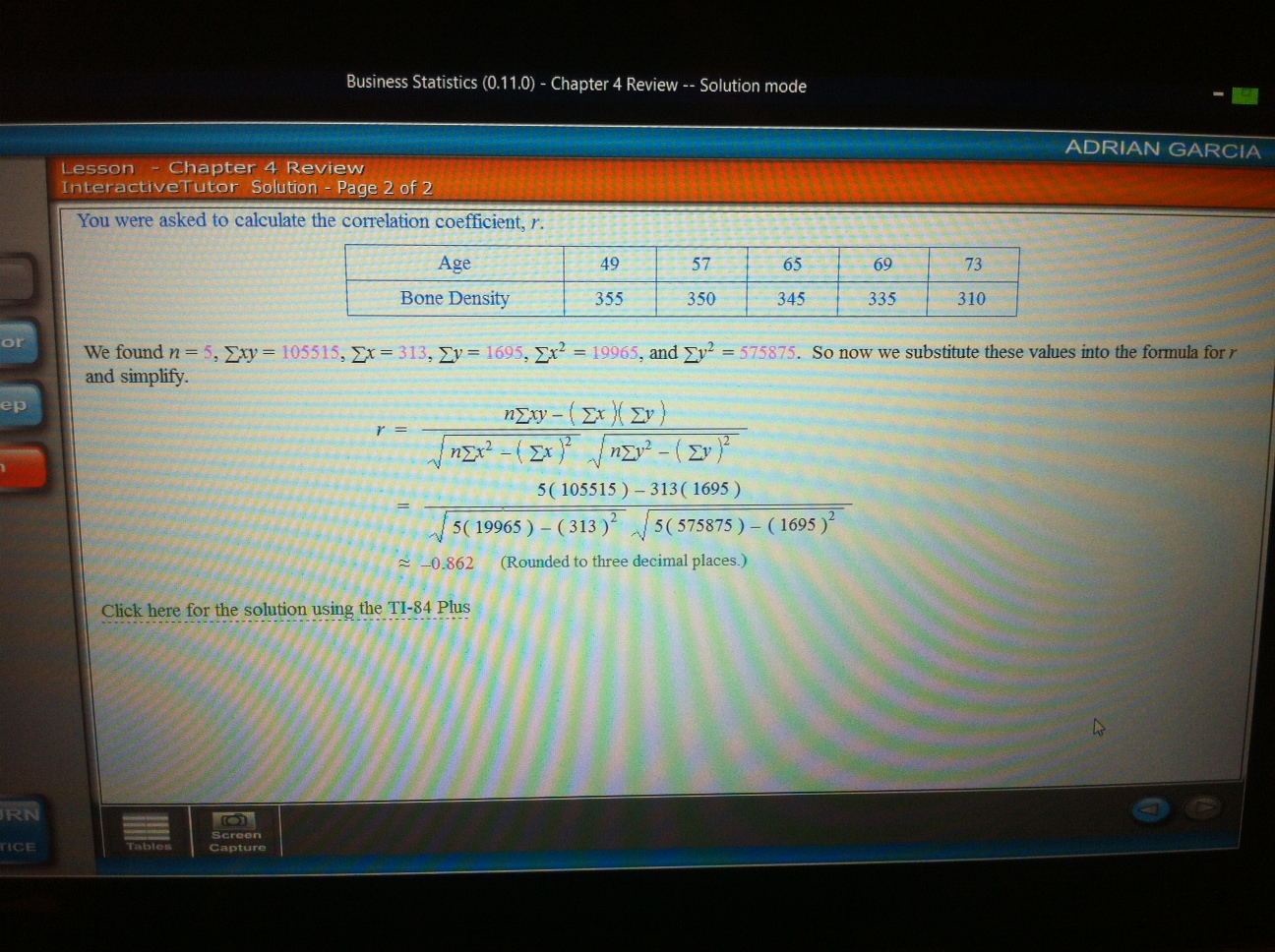 Solved You were asked to calculate the correlation | Chegg.com