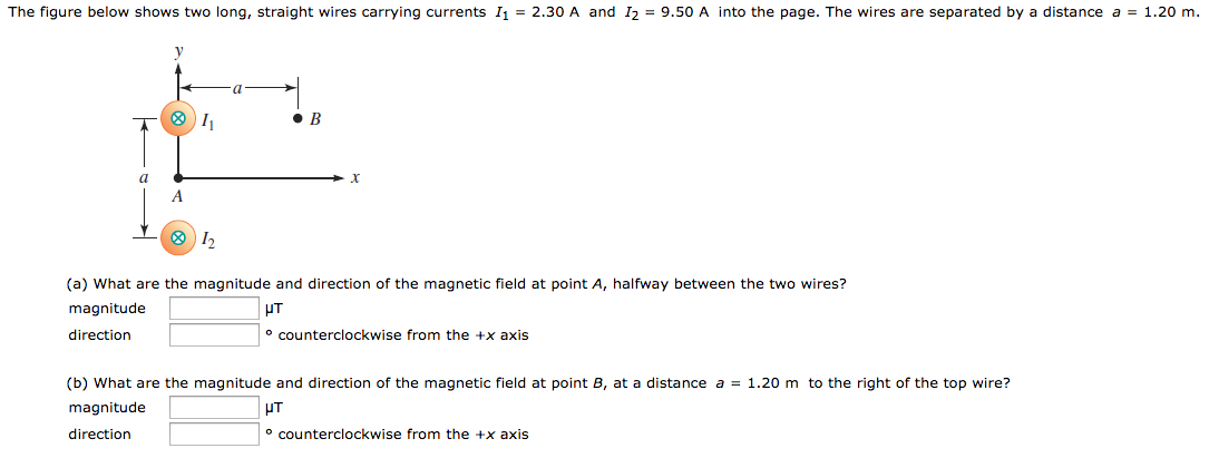 Solved The Figure Below Shows Two Long Straight Wires Chegg Solved The Figure Below Shows Two Long Straight Wires Chegg