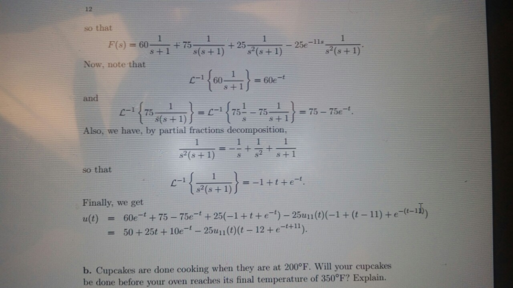 Solved You Want To Bake Cupcakes For Your Instructor You Chegg