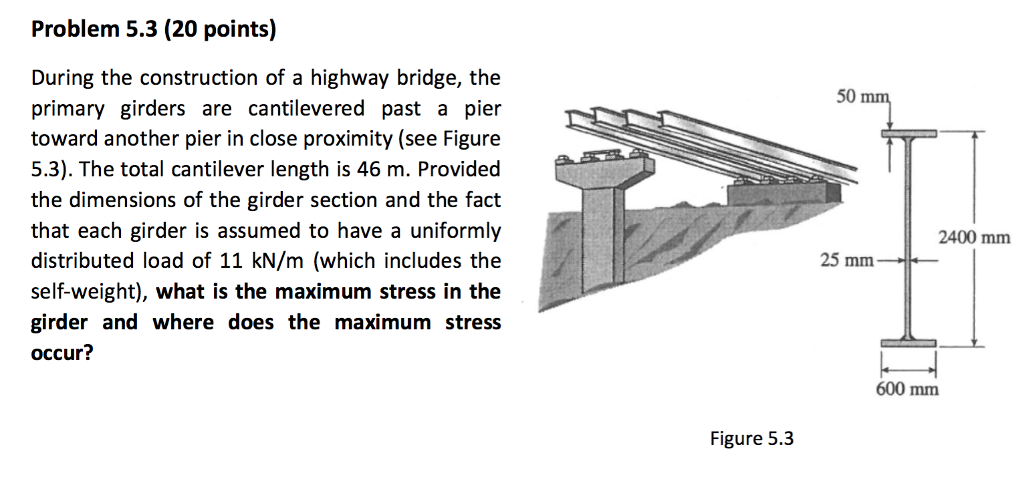 bridge girder stress diagram in midas civil