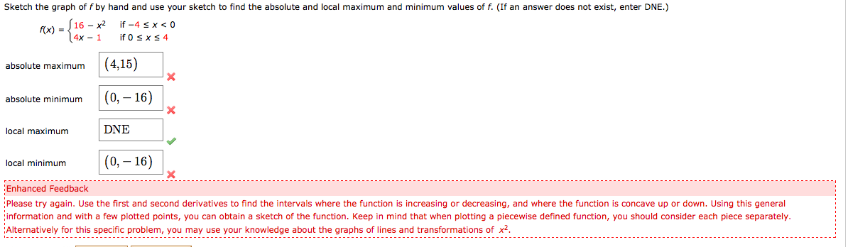 Solved Sketch The Graph Of F By Hand And Use Your Sketch To