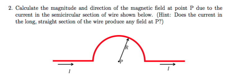 Solved Calculate the magnitude and direction of the magnetic | Chegg.com