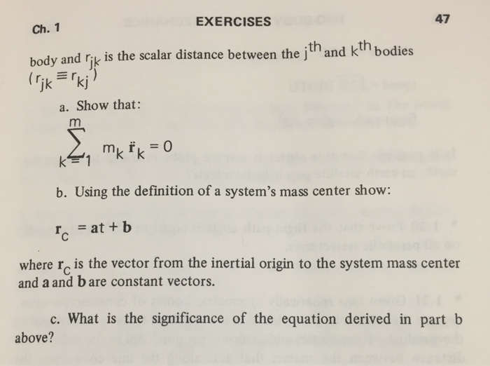 Solved 1 15 Starting With Myr K Tk R R J jk Jk Where R Chegg