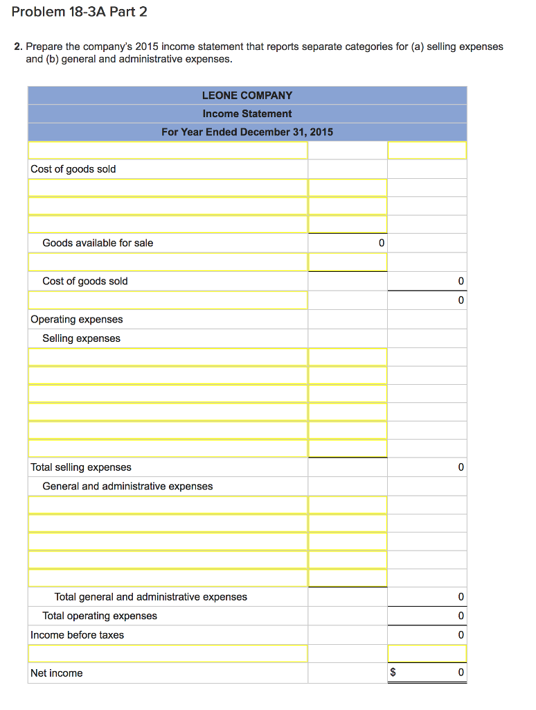 Solved Problem 18-3A Schedule of Cost of goods manufactured | Chegg.com