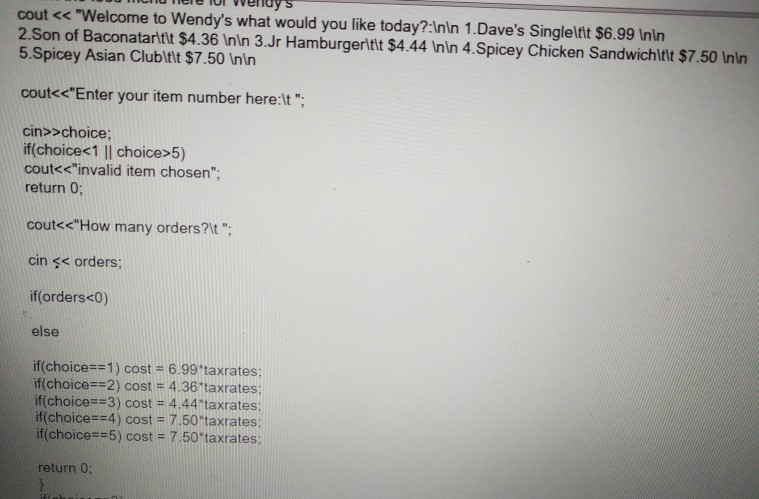 Solved 1. Problem Statement: The goal of this programming | Chegg.com