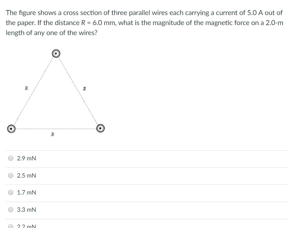 Solved The figure shows a cross section of three parallel