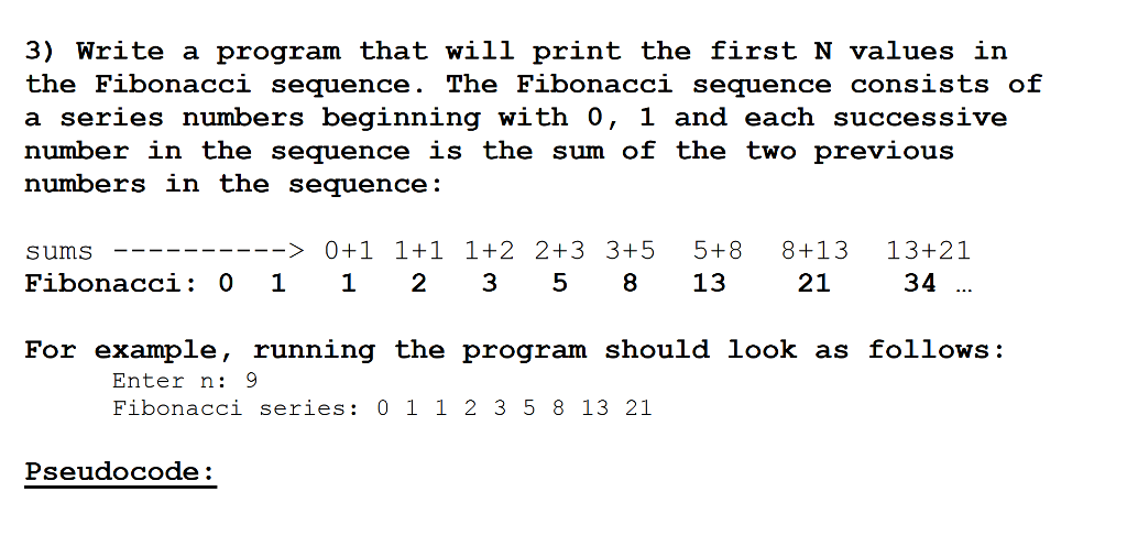 Write A Program To Print Fibonacci Series In Python Online Study Test ... image.