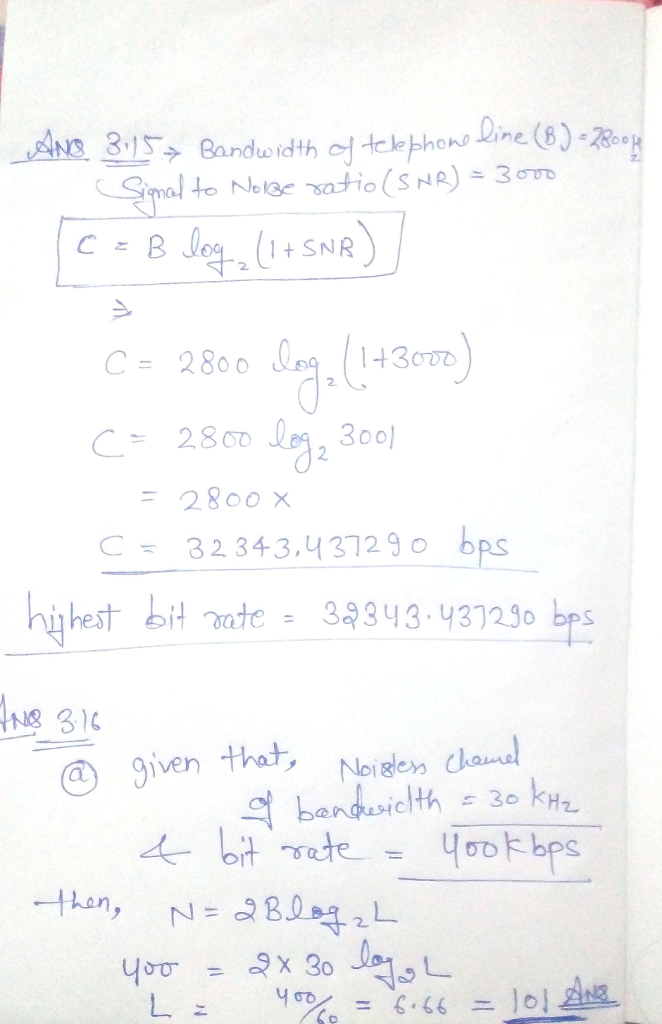 solved-a-telephone-line-has-a-bandwidth-of-2800-hz-and-its-1