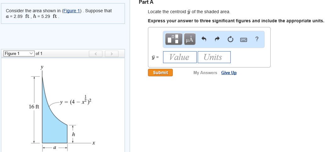 Solved Consider The Area Shown In Figure 1 Suppose That A Chegg