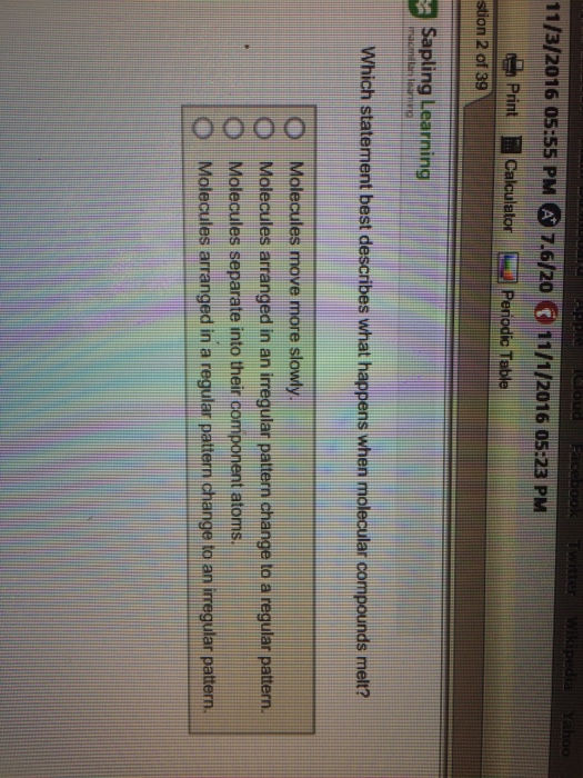 Solved Chemistry: Fundamentals and Principles Identify the | Chegg.com