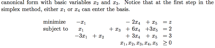 Solved Linear Programming Question: | Chegg.com