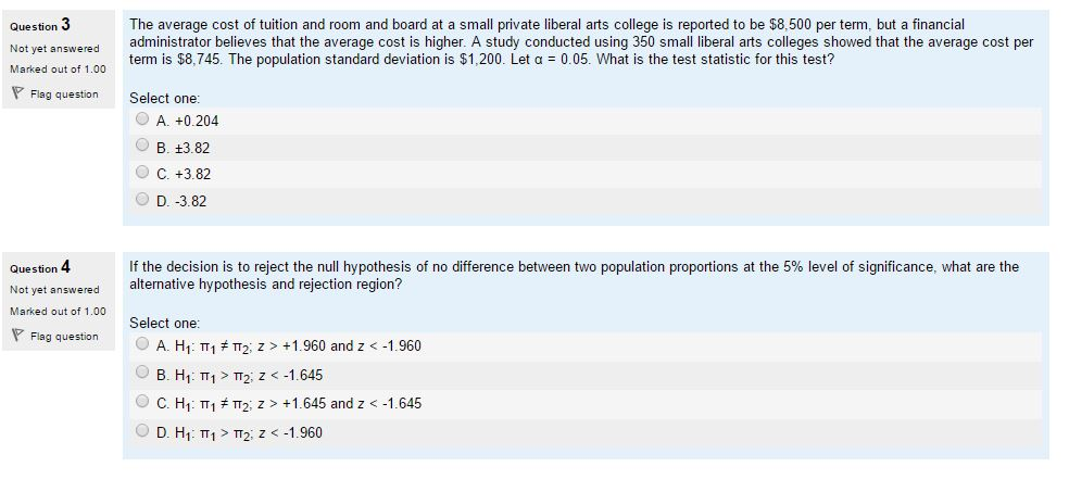 Solved Question 3 The Average Cost Of Tuition And Room And Chegg Solved Question 3 The Average Cost Of Tuition And Room And Chegg