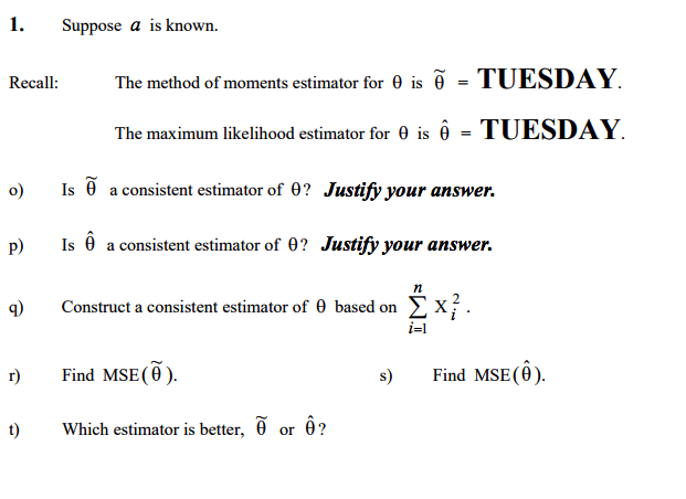 1 2 Let A 0 0 And Let XI X2 Xn Be A Random Chegg