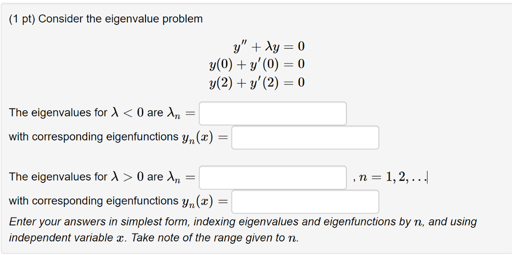 quadratic assignment problem eigenvalue