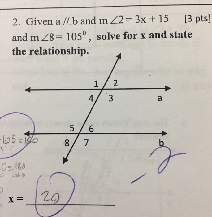 solved-given-a-b-and-m-2-3x-15-and-m-8-105-degree-chegg