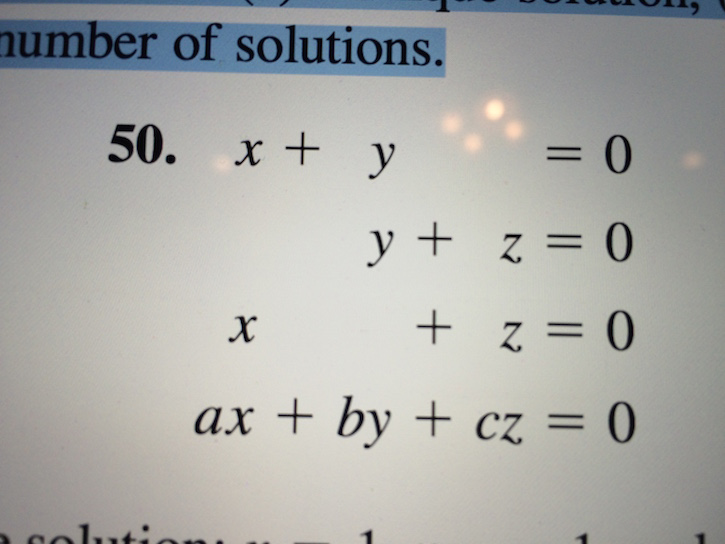 Solved Find Values Of A, B, And C (if Possible) Such That | Chegg.com