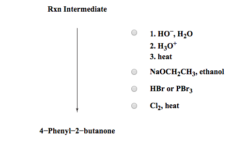 Solved Show How You Could Prepare 4 Phenyl 2 Butanone Use