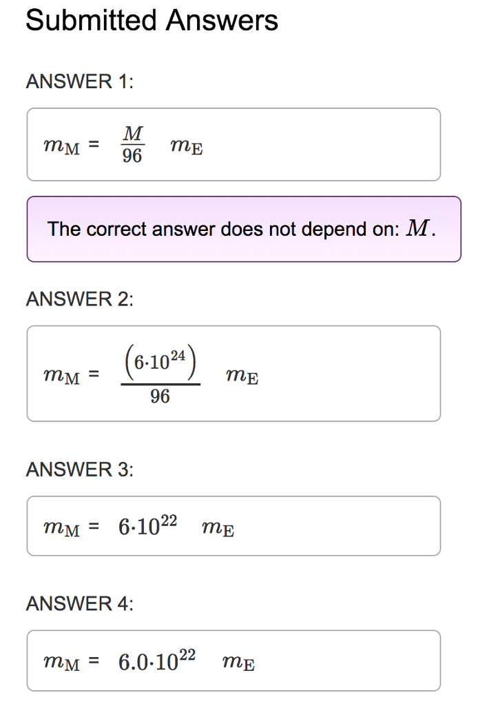 Solved Problem 12.19 Part A The acceleration due to gravity | Chegg.com