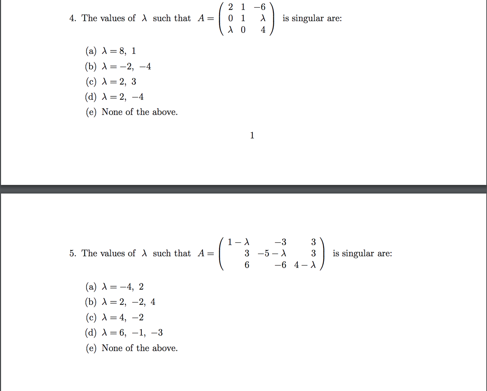 solved-the-value-of-lambda-such-that-a-2-2-6-0-1-lambda-chegg