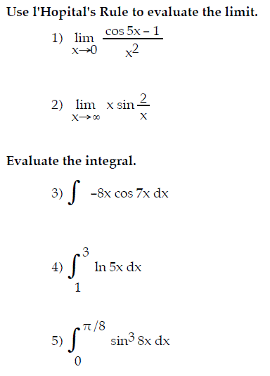 L'Hopital's Rule (Zero Times Infinity), 45% OFF