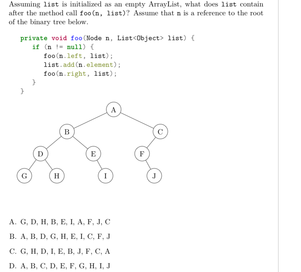 solved-assuming-list-is-initialized-as-an-empty-arraylist-chegg