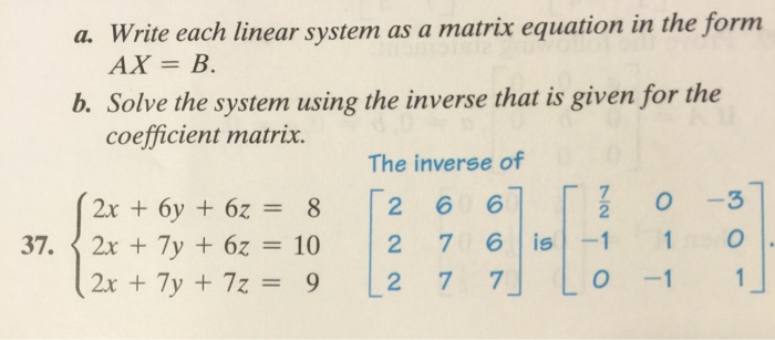 write-the-linear-system-as-a-matrix-equation-in-the-form-ax-b-agentstips