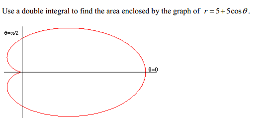 Solved Use A Double Integral To Find The Area Enclosed By 5498