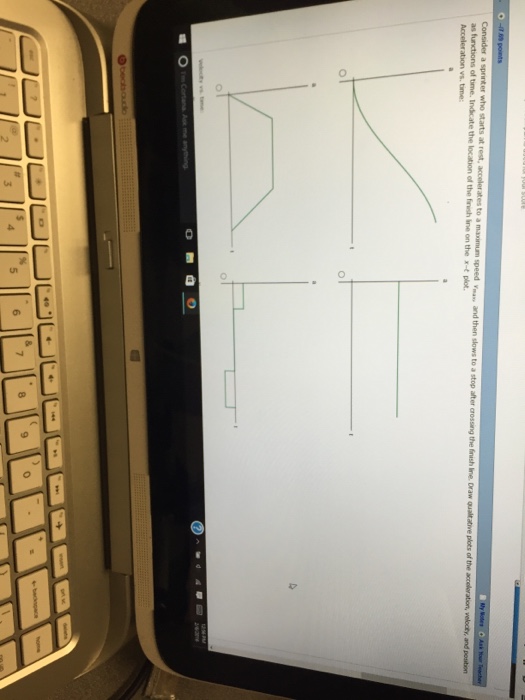 Solved Consider A Sprinter Who Starts At Rest Accelerates Chegg