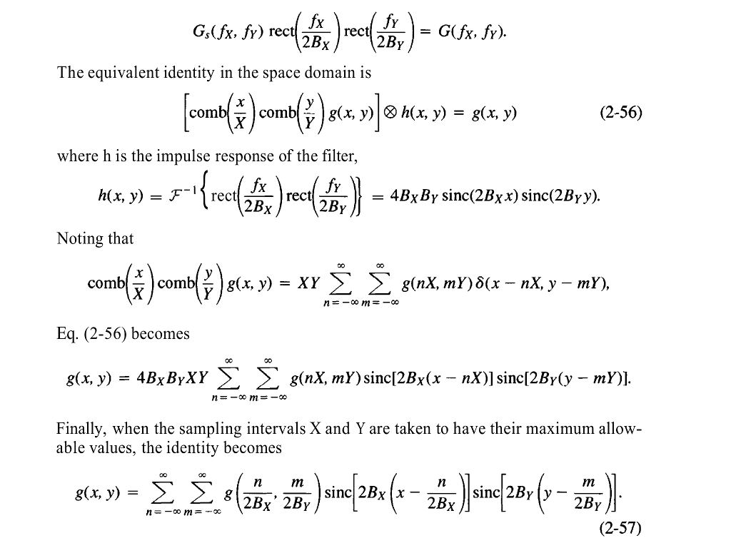 2 4 1 The Whittaker Shannon Sampling Theorem To Chegg 2 4 1 The Whittaker Shannon Sampling Theorem To Chegg