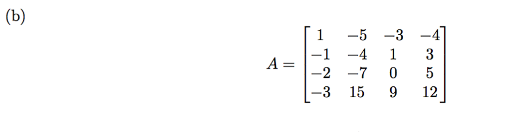 Solved Find a basis for Nul A and a basis for Col A, | Chegg.com