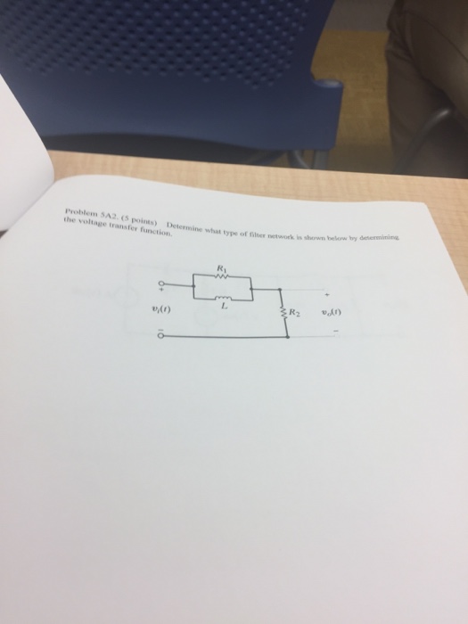 Solved Determine What Type Of Filter Network Is Shown Below | Chegg.com | Chegg.com