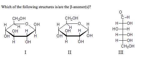 Solved Which of the following structures is/are the | Chegg.com