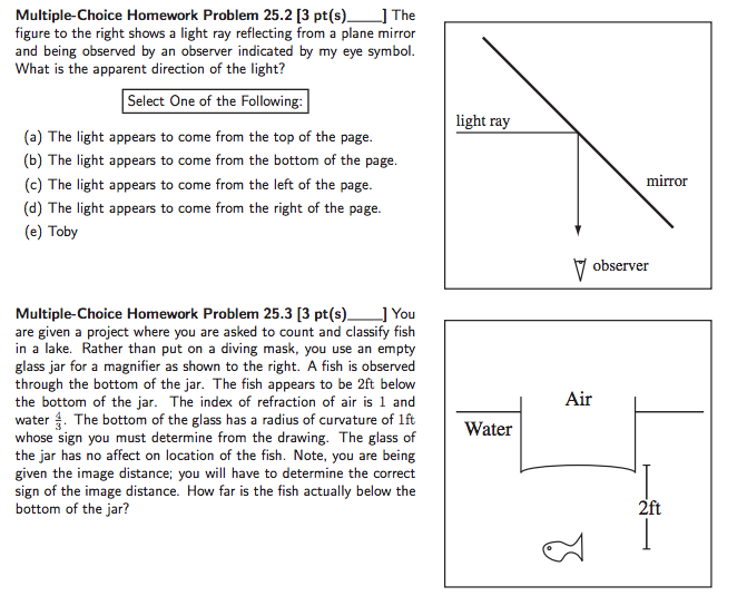 Solved The figure to the right shows a light ray reflecting | Chegg.com