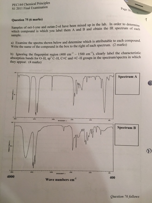 Solved: Samples Of Oct-1-yne And Octan-2-ol Have Been Mixe&hellip; | Chegg.com