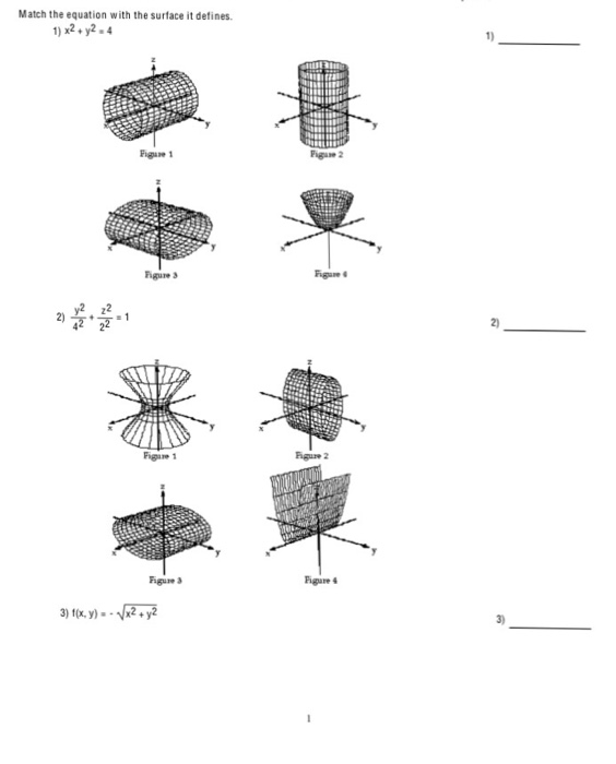 Solved x2 y2 z2 1 3 5 10 x2 y2 22 z2 x2 11) 10) 11) | Chegg.com