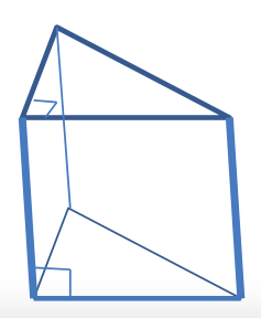 Solved Create a triangle mesh for a right triangular prism. | Chegg.com