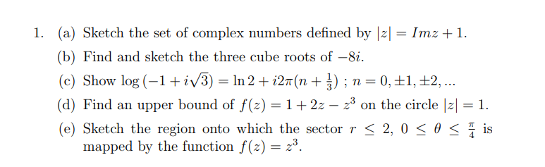 Three Cube Roots Of 8i