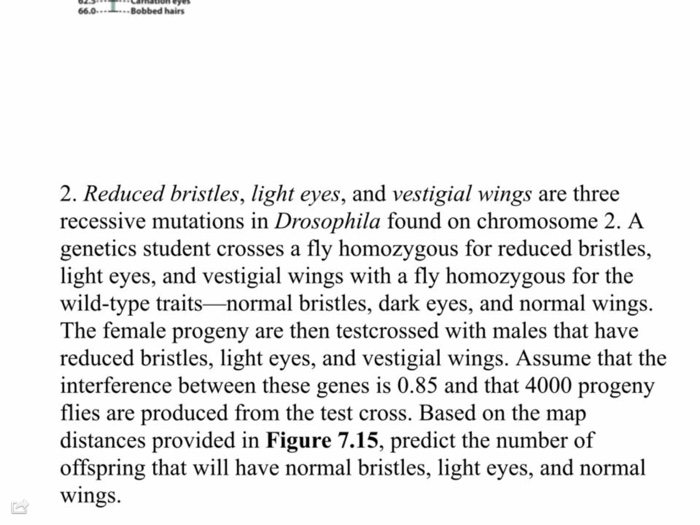 Solved Genetics question - advanced biology The | Chegg.com