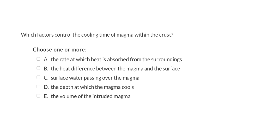 solved-which-factors-control-the-cooling-time-of-magma-chegg