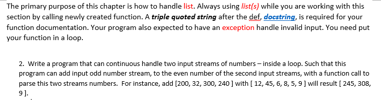 How can I solve this problem using Pyton 3? I tried | Chegg.com