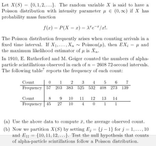 Solved the correct formula for the Poisson probability mass | Chegg.com