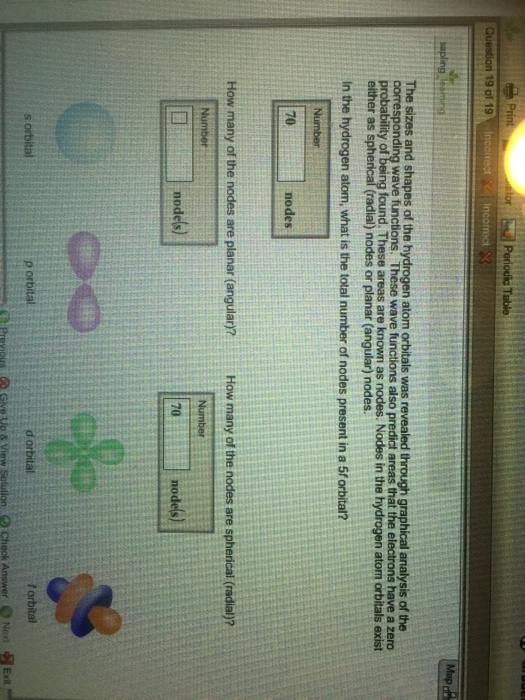 Solved in the hydrogen atom, what is the total number of | Chegg.com