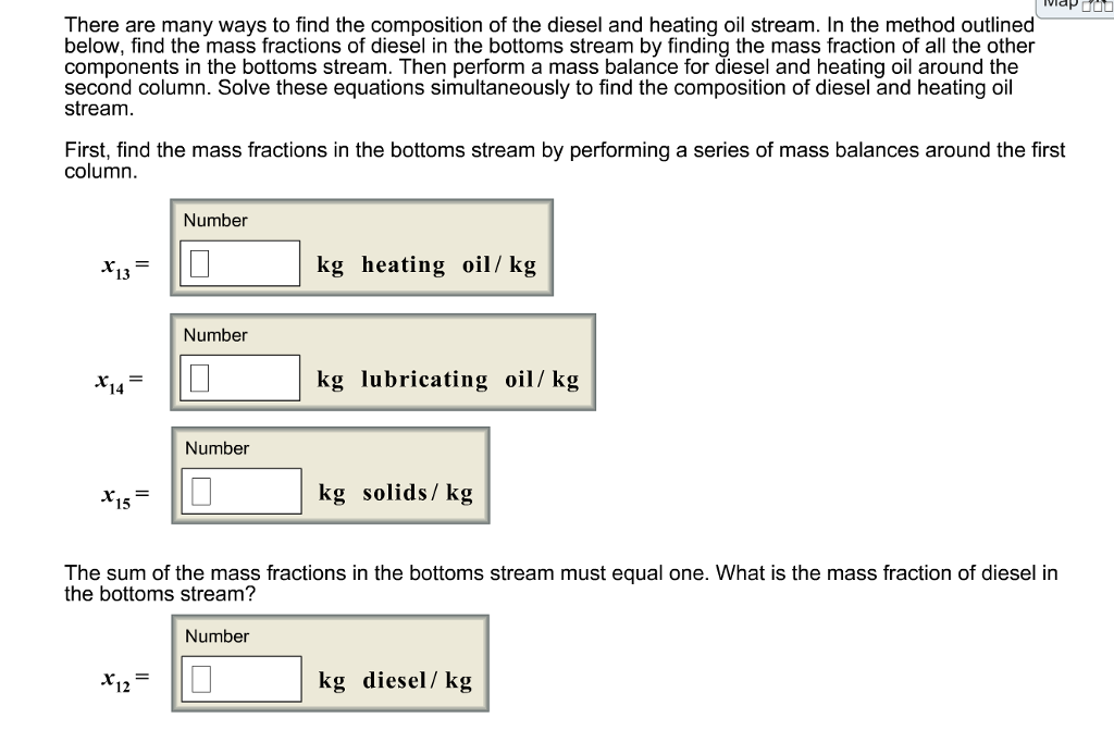 solved-crude-oil-is-fractioned-by-two-separating-columns-chegg