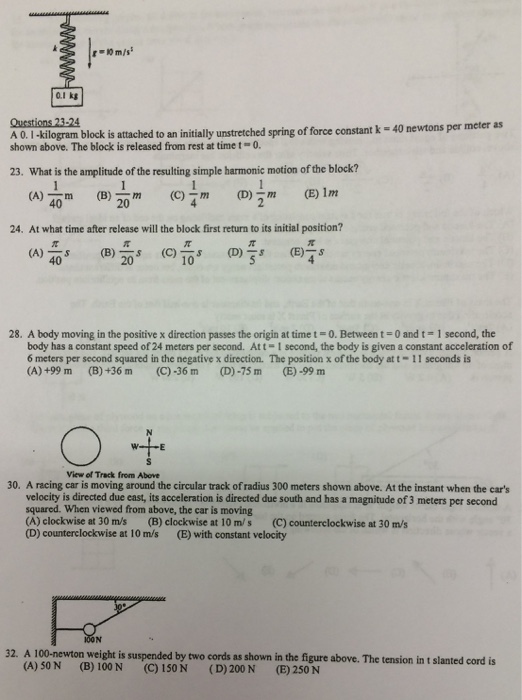 Solved Need help in physics! Please show steps to do each | Chegg.com