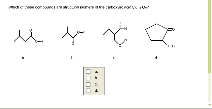 C5h10o2 Carboxylic Acid