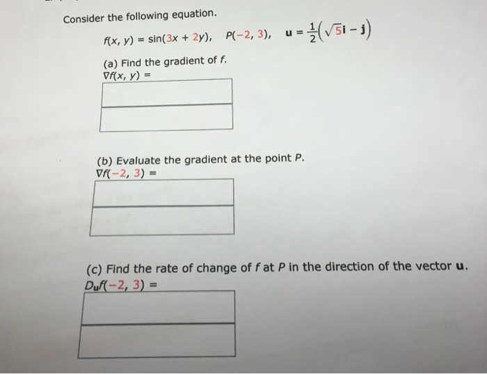 Solved Consider The Following Equation F X Y Sin 3x