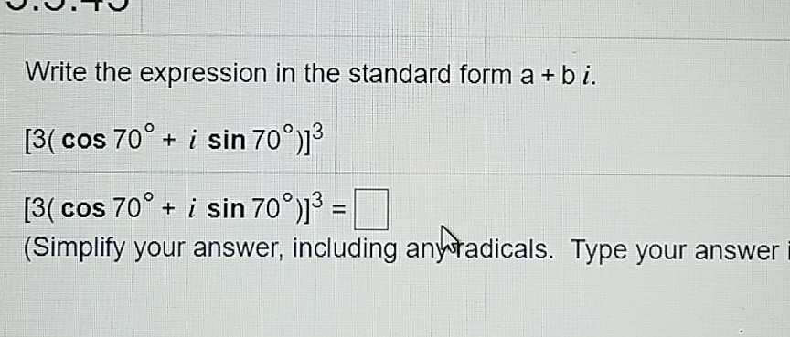 express each of the following into standard form 32 70