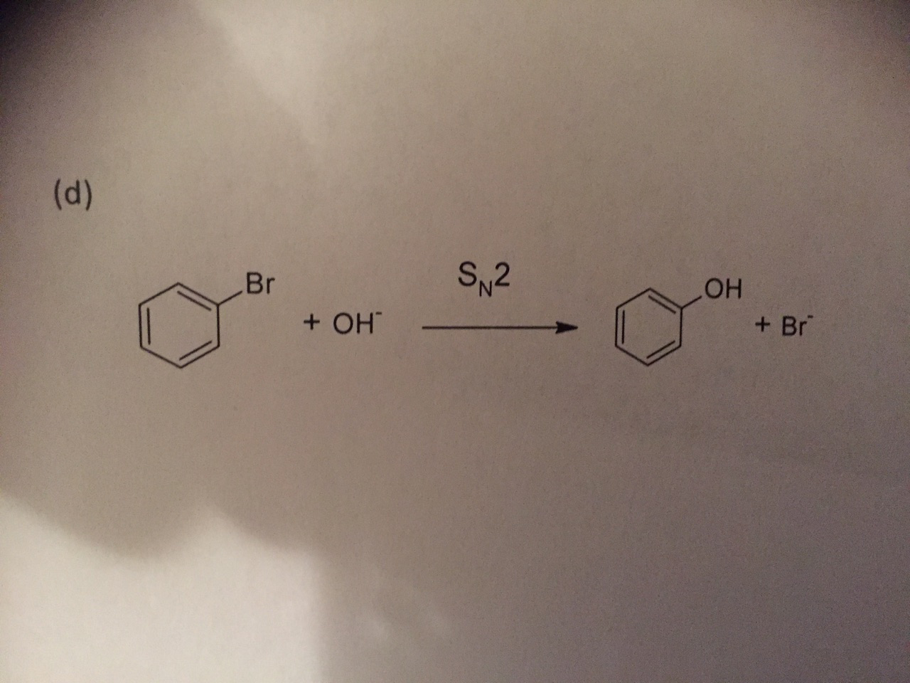 Solved The following reaction does not occur as written. | Chegg.com
